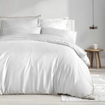 Load image into Gallery viewer, 100% Bamboo Duvet Cover Set - White Color
