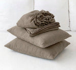 Load image into Gallery viewer, Muslin Cotton Sheet Set - Dark Sage Color (4 pcs)
