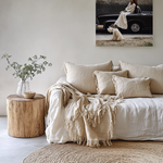 Load image into Gallery viewer, Linen Couch Slipcover for 2/ 3 /4 seater or L Shape sofa
