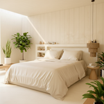 Load image into Gallery viewer, 100% Bamboo Duvet Cover Set - Champagne Color
