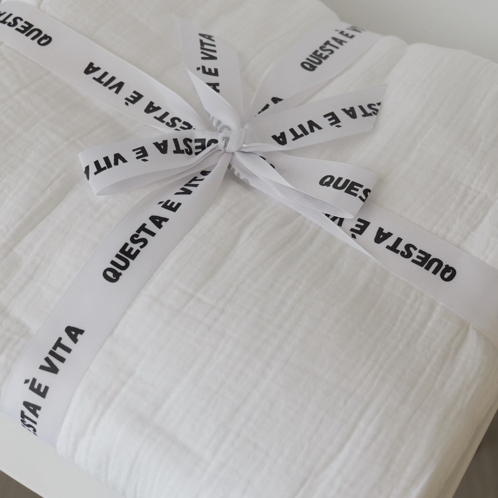 Muslin Cotton Sheet Set - Beige Color (4 pcs)