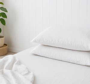 Tencel Linen Sheet Set - Oatmeal Color (4 pcs)