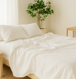 Load image into Gallery viewer, Tencel Linen Sheet Set - Oatmeal Color (4 pcs)
