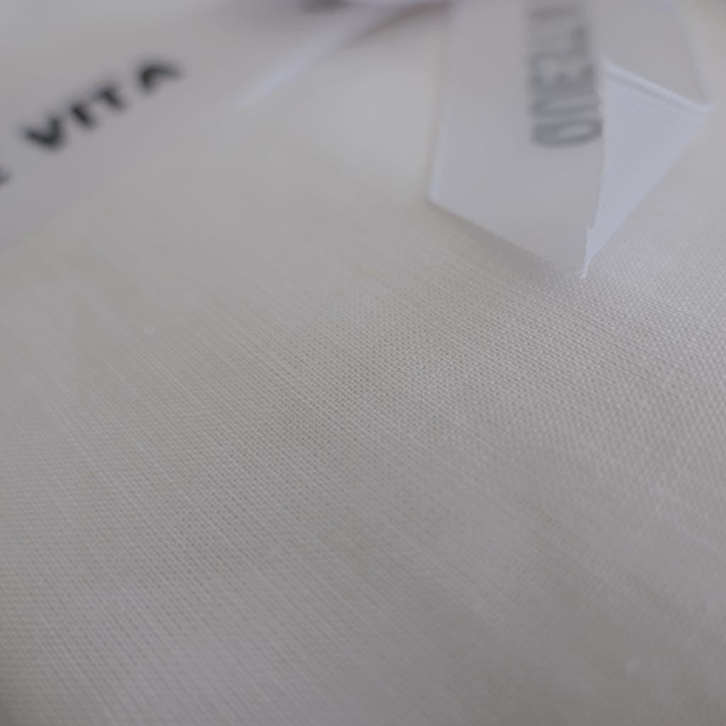 80%TENCEL 20% Linen Duvet Cover Set - White Color