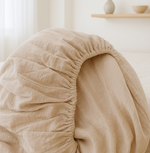Load image into Gallery viewer, Muslin Cotton Sheet Set - Beige Color (4 pcs)
