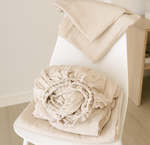 Load image into Gallery viewer, Muslin Cotton Sheet Set - Beige Color (4 pcs)
