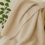Load image into Gallery viewer, Muslin Cotton Sheet Set - Beige Color (4 pcs)
