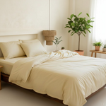 Load image into Gallery viewer, 100% Bamboo Duvet Cover Set - Champagne Color
