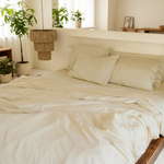 Load image into Gallery viewer, 100% Bamboo Duvet Cover Set - Champagne Color

