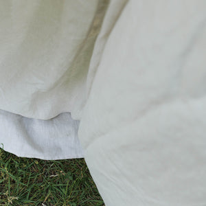 100% French Linen Curtain/Drape (2 pcs) - Semi Sheer