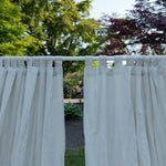 Load image into Gallery viewer, 100% French Linen Curtain/Drape (2 pcs) - Semi Sheer
