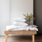 Load image into Gallery viewer, Natural Linen Duvet Cover - Off-white
