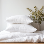 Load image into Gallery viewer, Natural Linen Duvet Cover - Off-white
