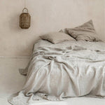 Load image into Gallery viewer, Natural Linen Duvet Cover - Natural
